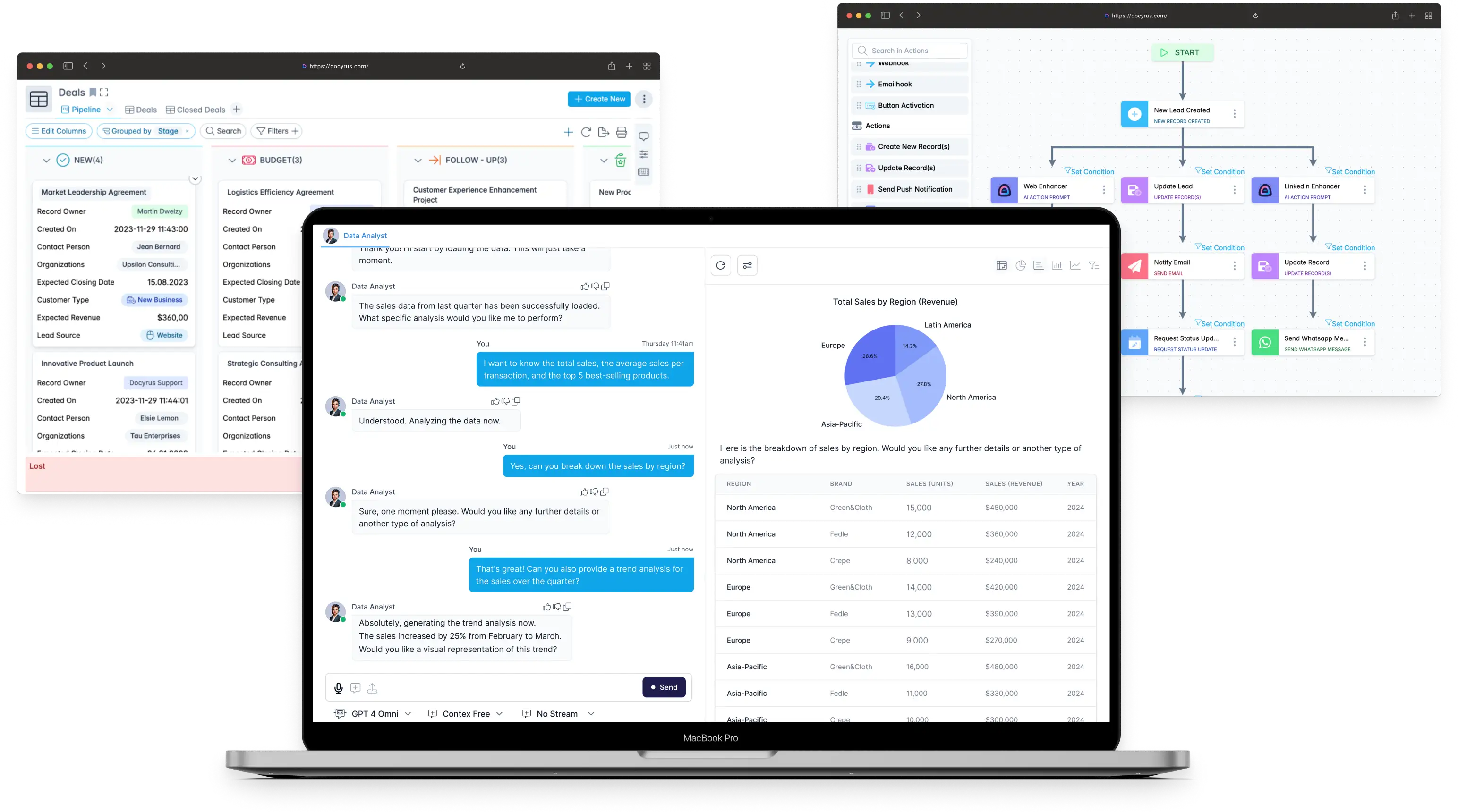 No Code Platform for AI assistant apps AI Enabled Work Apps and Automations with 200+ Integrations & AI Agents
